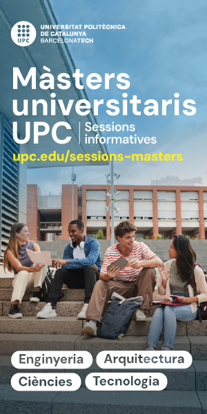 Bàner de la pàgina de la UPC - Segon